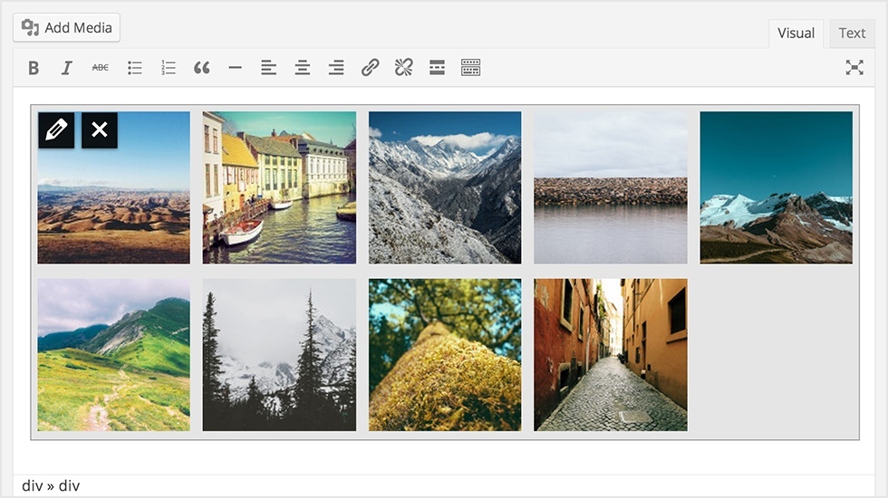 creating galleries is easier with WordPress 3.9